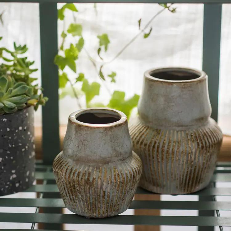 Light Blue Underglazed Ceramic Vase by RusticReach
