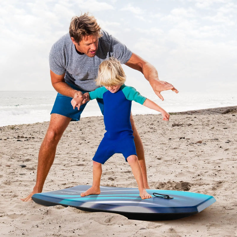 33/37/41 Inches Lightweight Body Board Boogie Board with EPS Core XPE Deck HDPE Bottom by DirectDeals