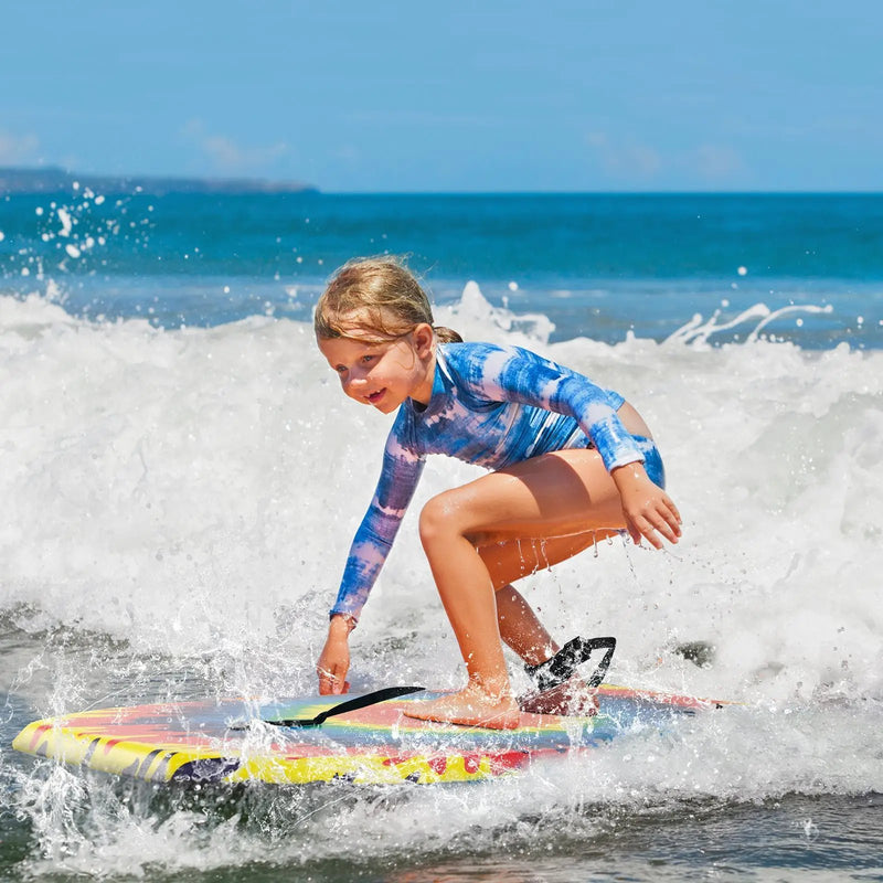 33/37/41 Inches Lightweight Body Board Boogie Board with EPS Core XPE Deck HDPE Bottom Multicolor3 by DirectDeals