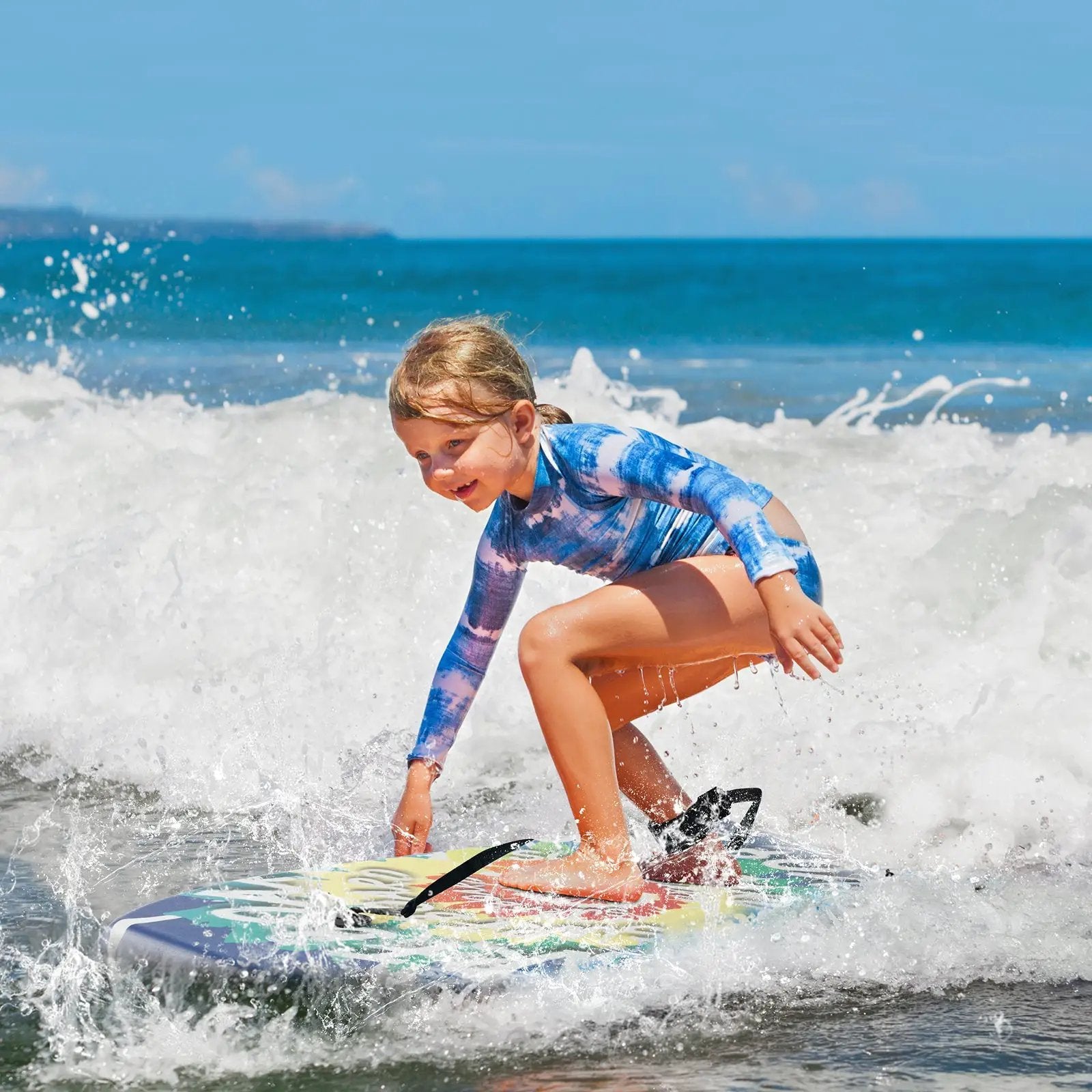 33/37/41 Inches Lightweight Body Board Boogie Board with EPS Core XPE Deck HDPE Bottom Multicolor4 by DirectDeals