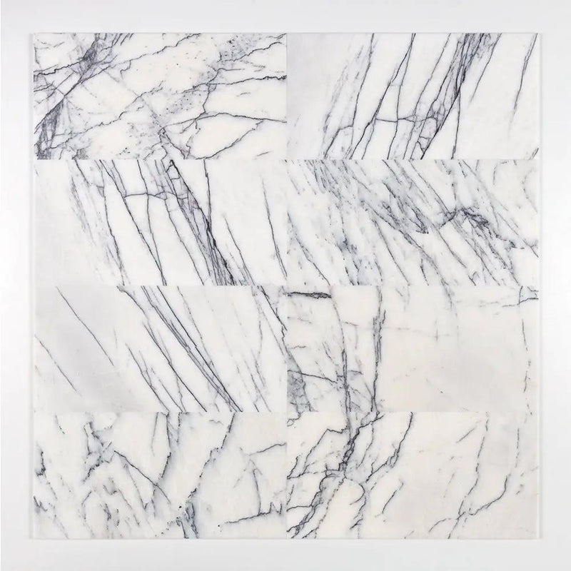 Lilac Honed Marble Tiles 12x24 by Stonetiledepot