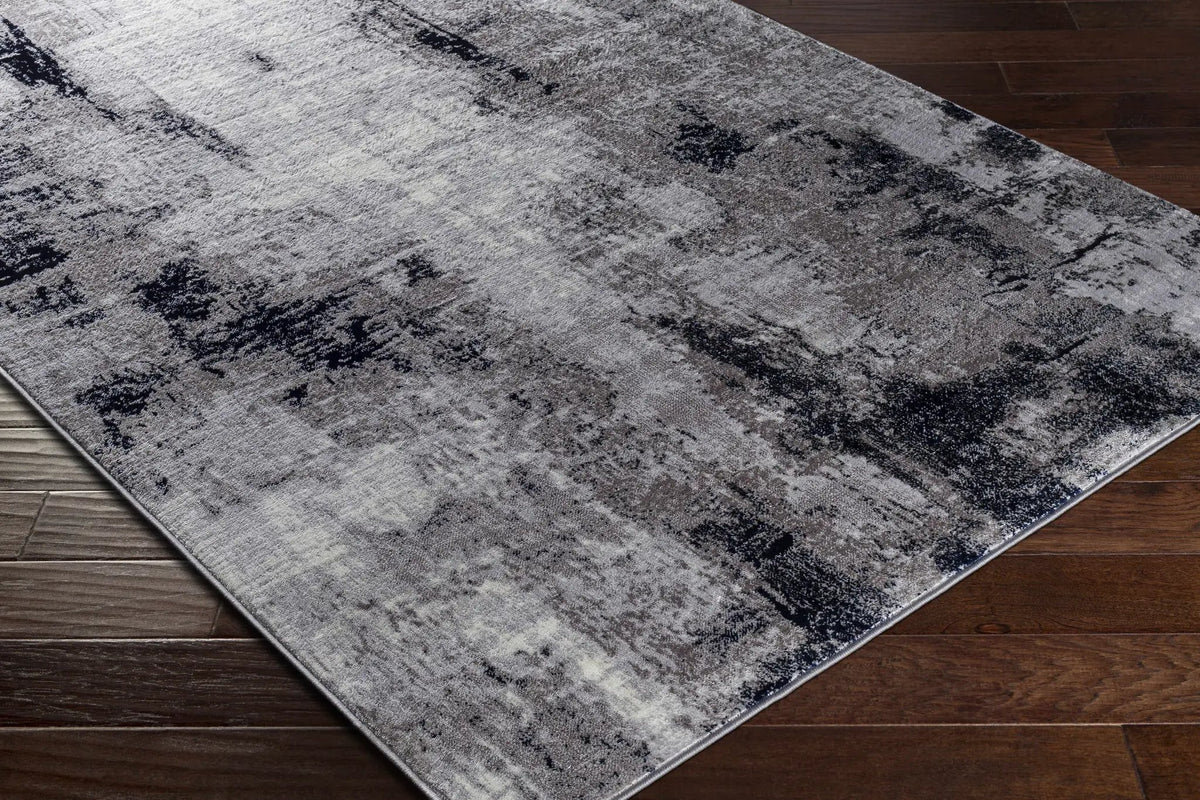 Limao Abstract Denim Area Rug - Clearance, photo 6 of 8