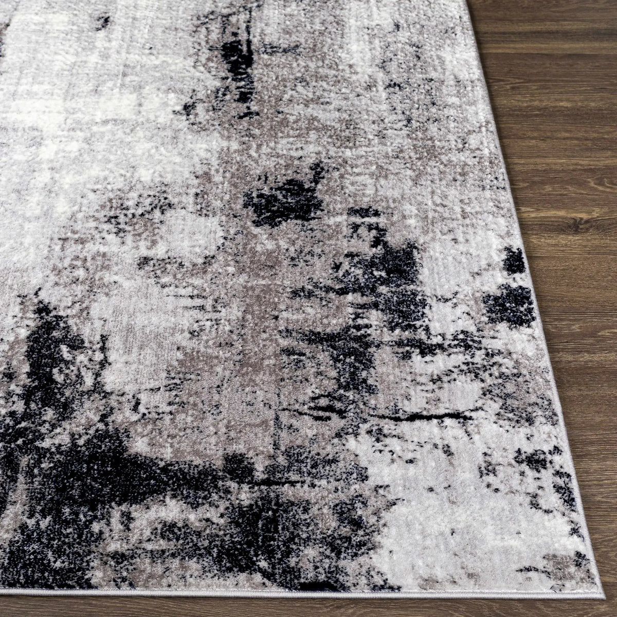 Limao Abstract Denim Area Rug - Clearance, photo 7 of 8