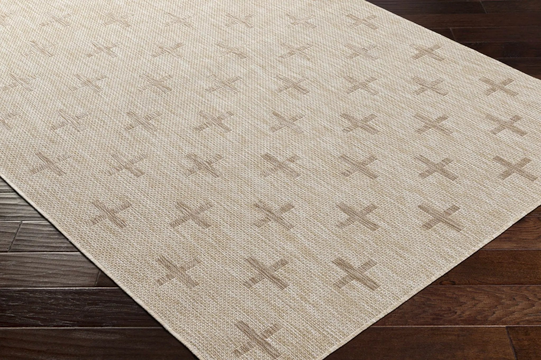 Limbo Beige Outdoor Area Rug by Boutique Rugs