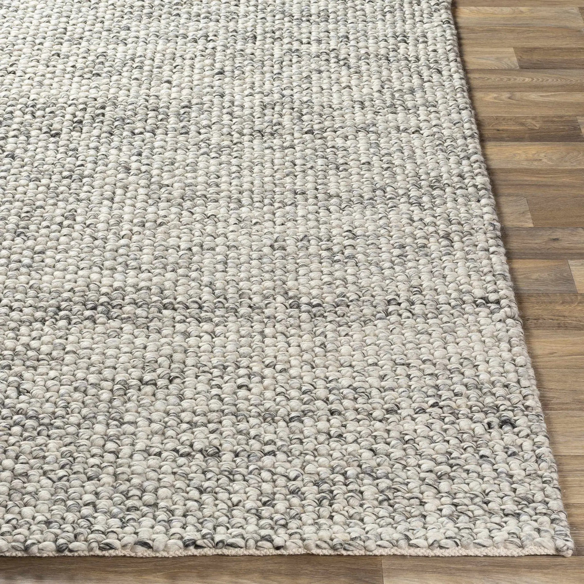 Lucerne LNE-1001 Gray Wool Rug, photo 14 of 15