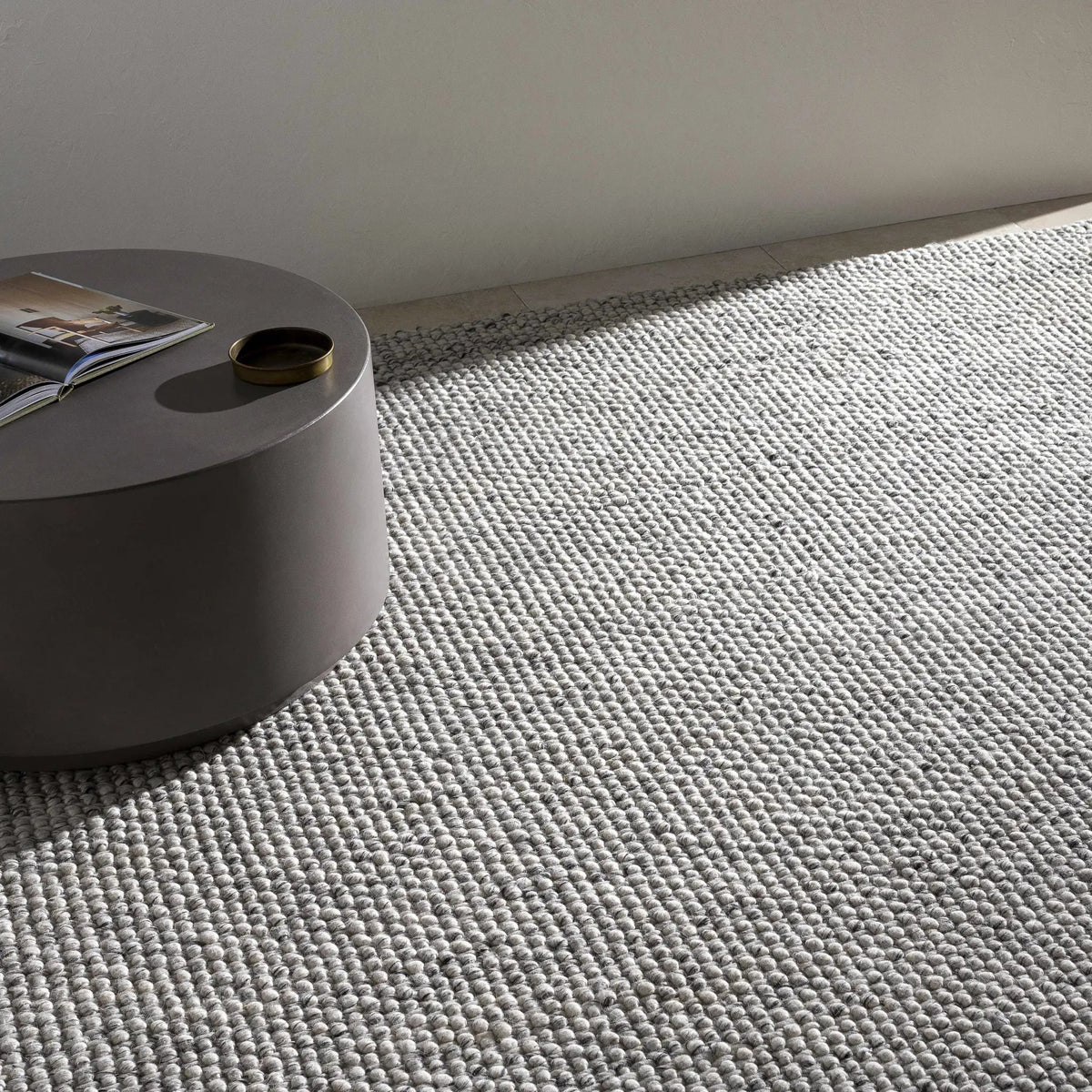 Lucerne LNE-1001 Gray Wool Rug, photo 6 of 15