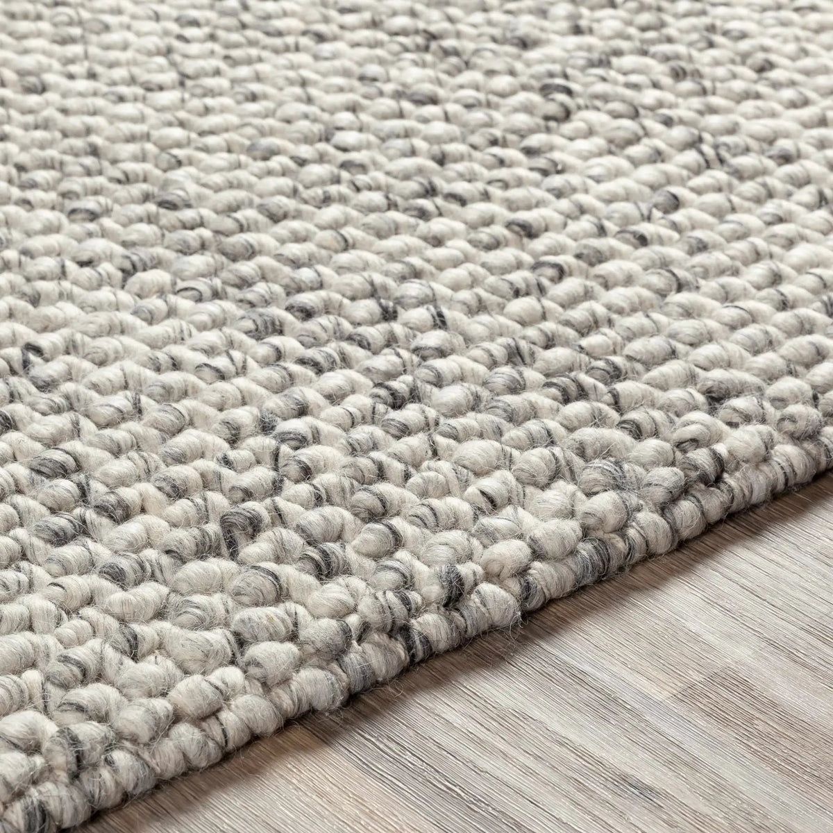 Lucerne LNE-1001 Gray Wool Rug, photo 4 of 15