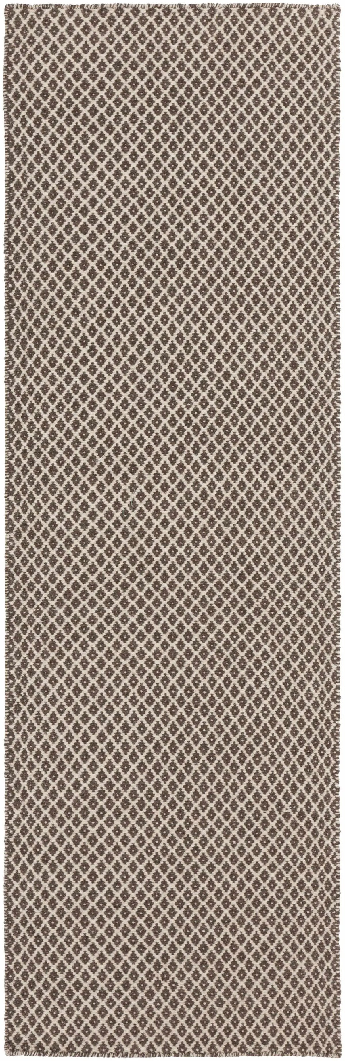 Lingo Brown Trellis Flatweave Rug - Clearance, photo 4 of 8