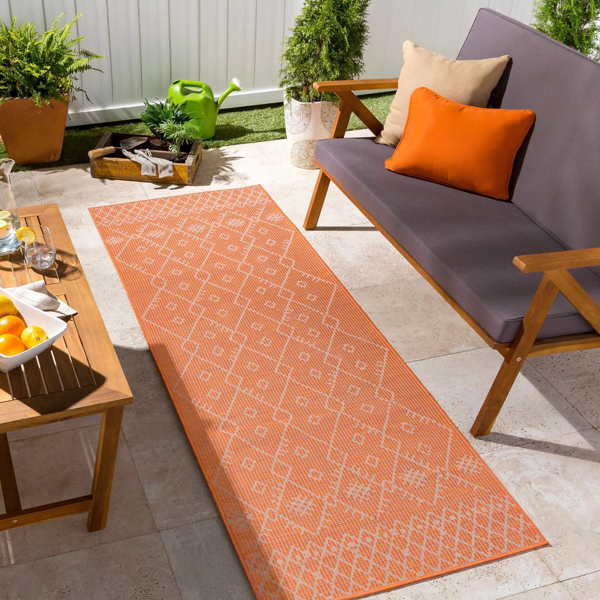 Lisarow Flatweave Outdoor Area Carpet - Clearance by Boutique Rugs
