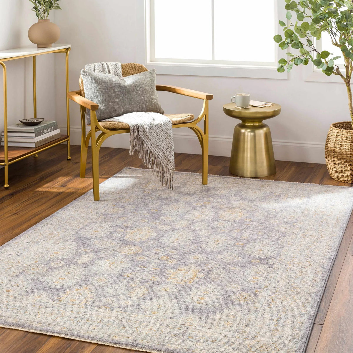 Coby Brown Avant Garde Thick Luxe Area Rug - Clearance, installed in a room 2
