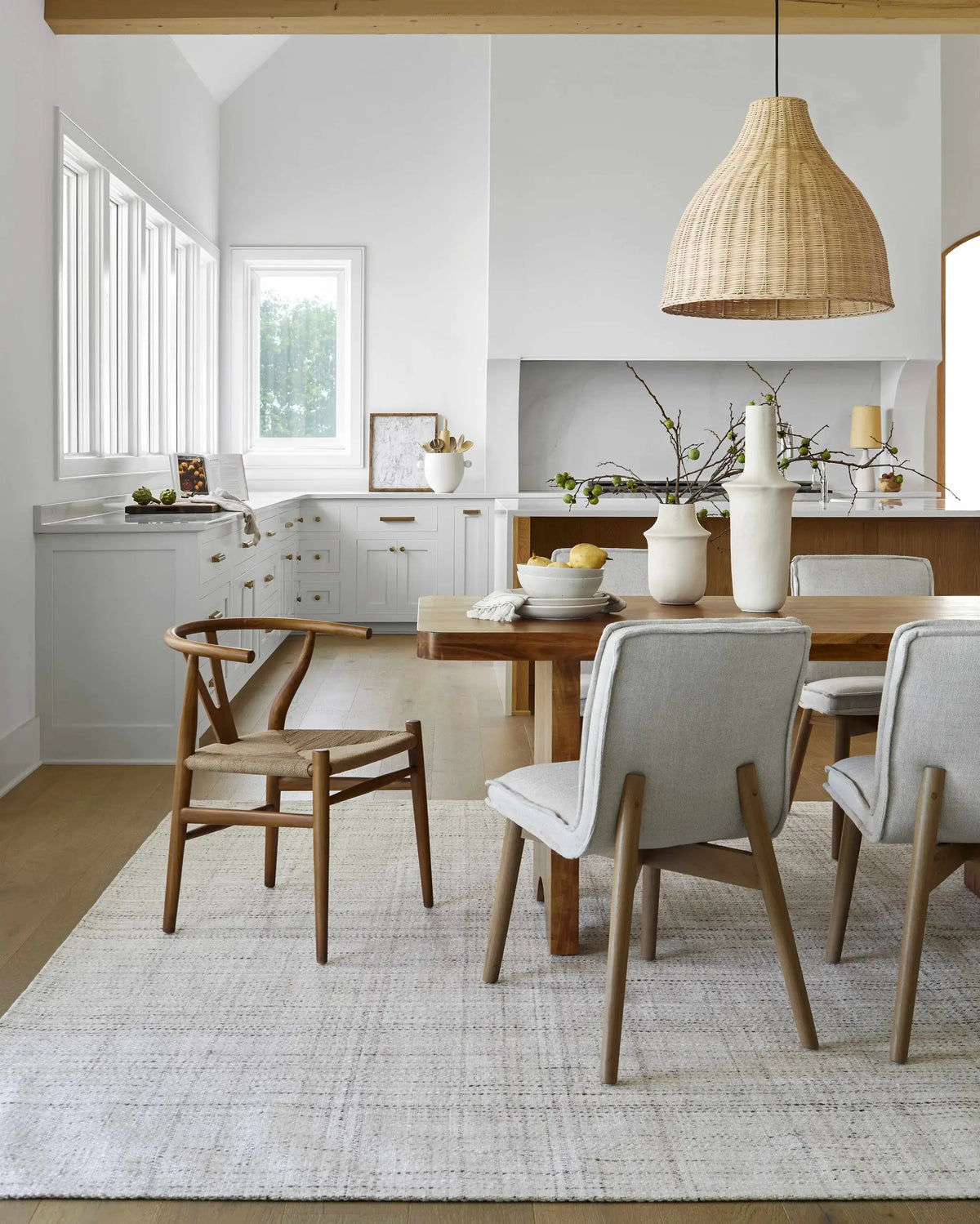 Sammy Handmade Becki Owens x LIVABLISS BOSM-2300 Area Rug, installed in a room