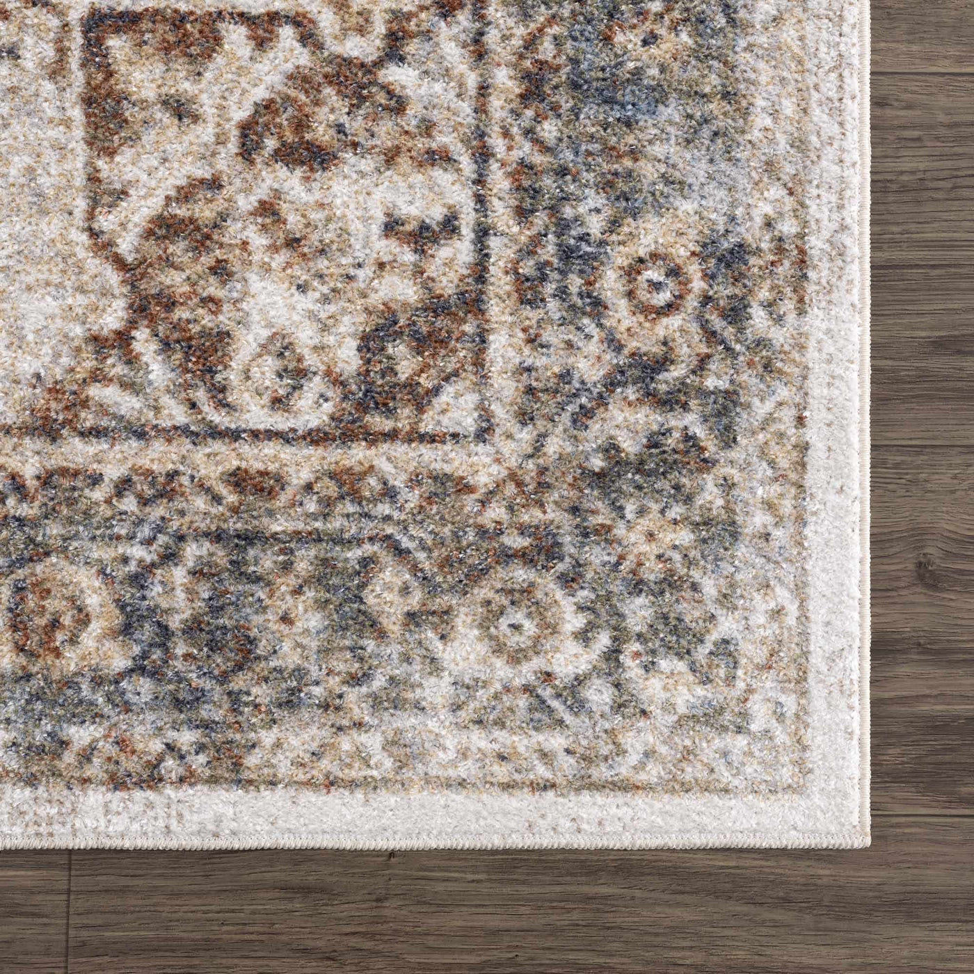 Heritage Style Flat Pile Washable Rug by Boutique Rugs
