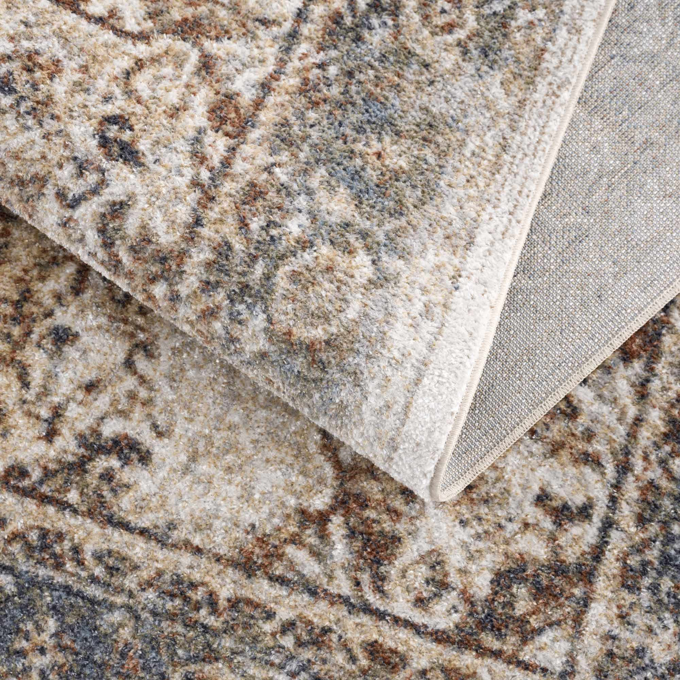 Heritage Style Flat Pile Washable Rug by Boutique Rugs