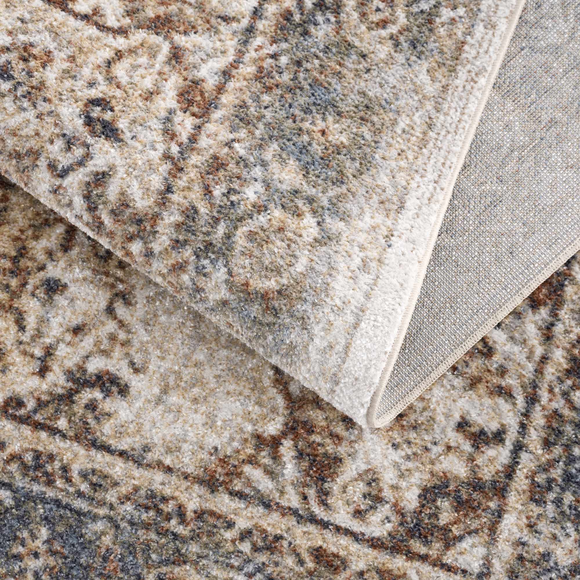 Heritage Style Flat Pile Washable Rug by Boutique Rugs