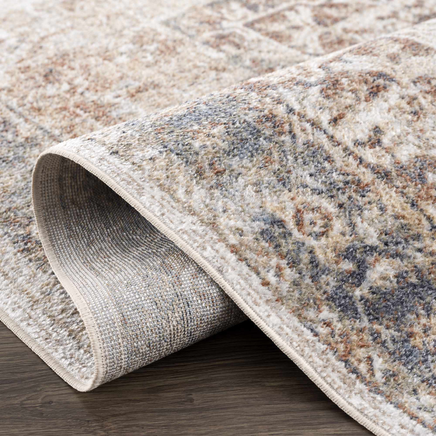 Heritage Style Flat Pile Washable Rug by Boutique Rugs