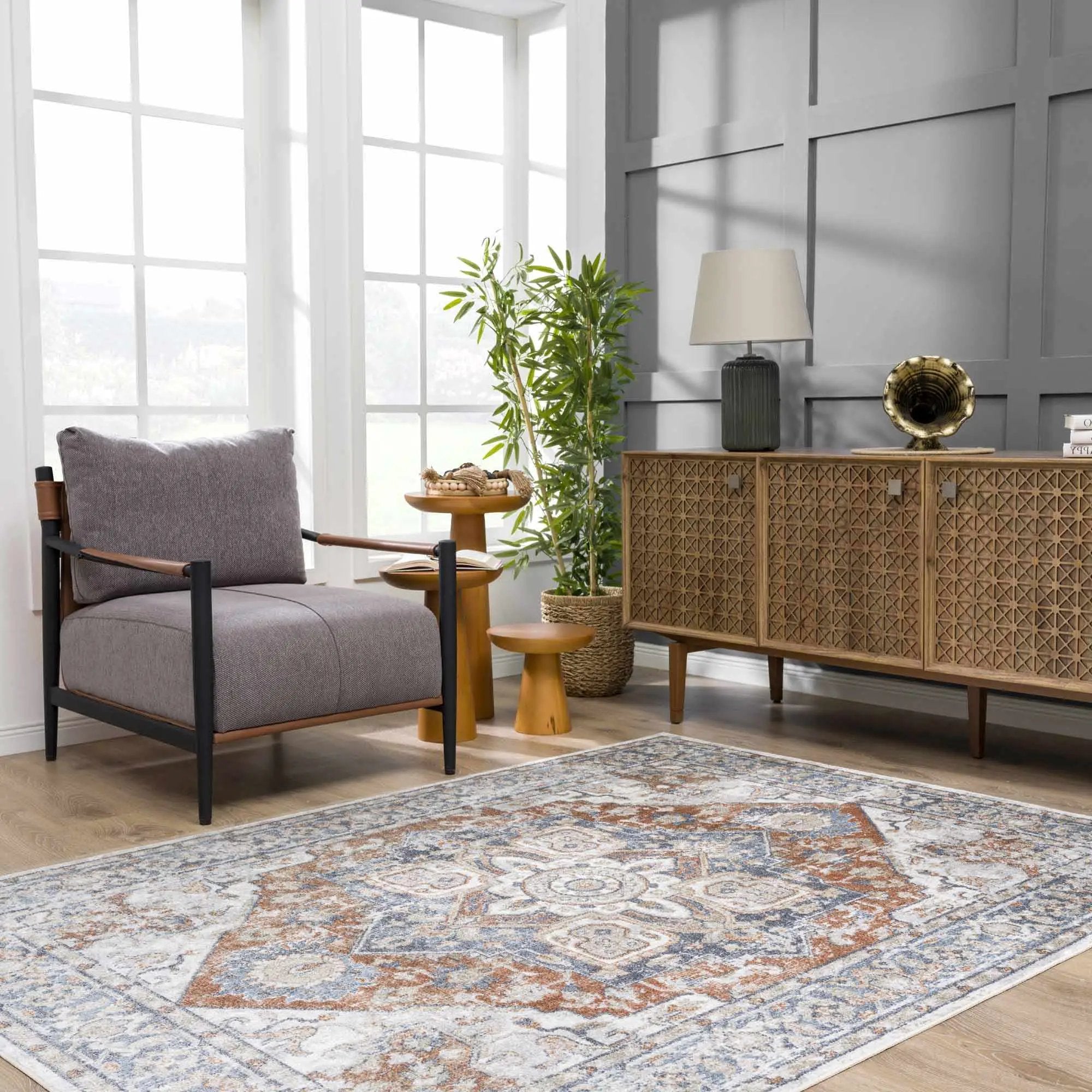 Erna Washable Area Rug - Clearance by Boutique Rugs