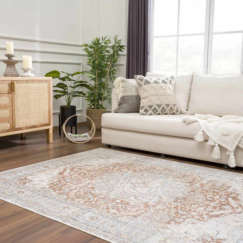 Emke Flat Pile Washable Rug - Clearance by Boutique Rugs
