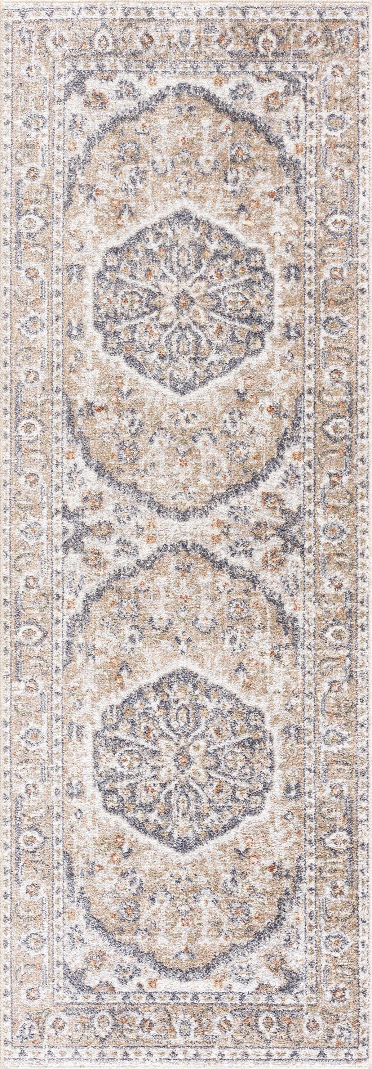 Hiti Beige Flat Pile Washable Rug, photo 8 of 23