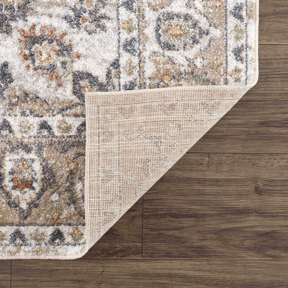 Hiti Beige Flat Pile Washable Rug, photo 7 of 23