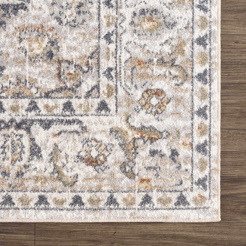 Hiti Cream Flat Pile Washable Rug by Boutique Rugs