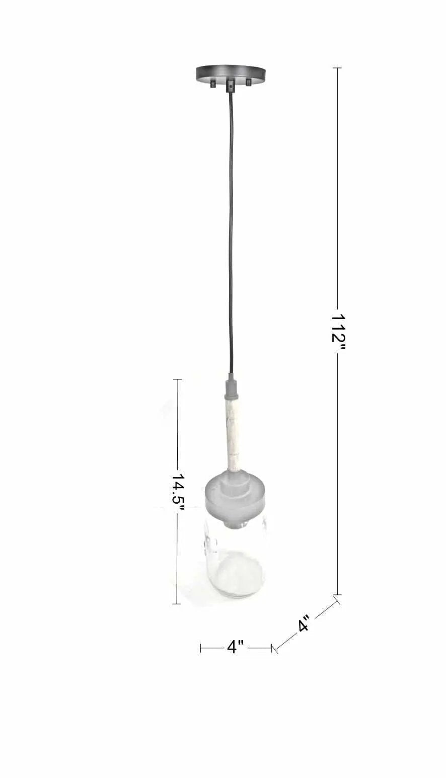 Ellerker Ceiling Light - Clearance by Boutique Rugs