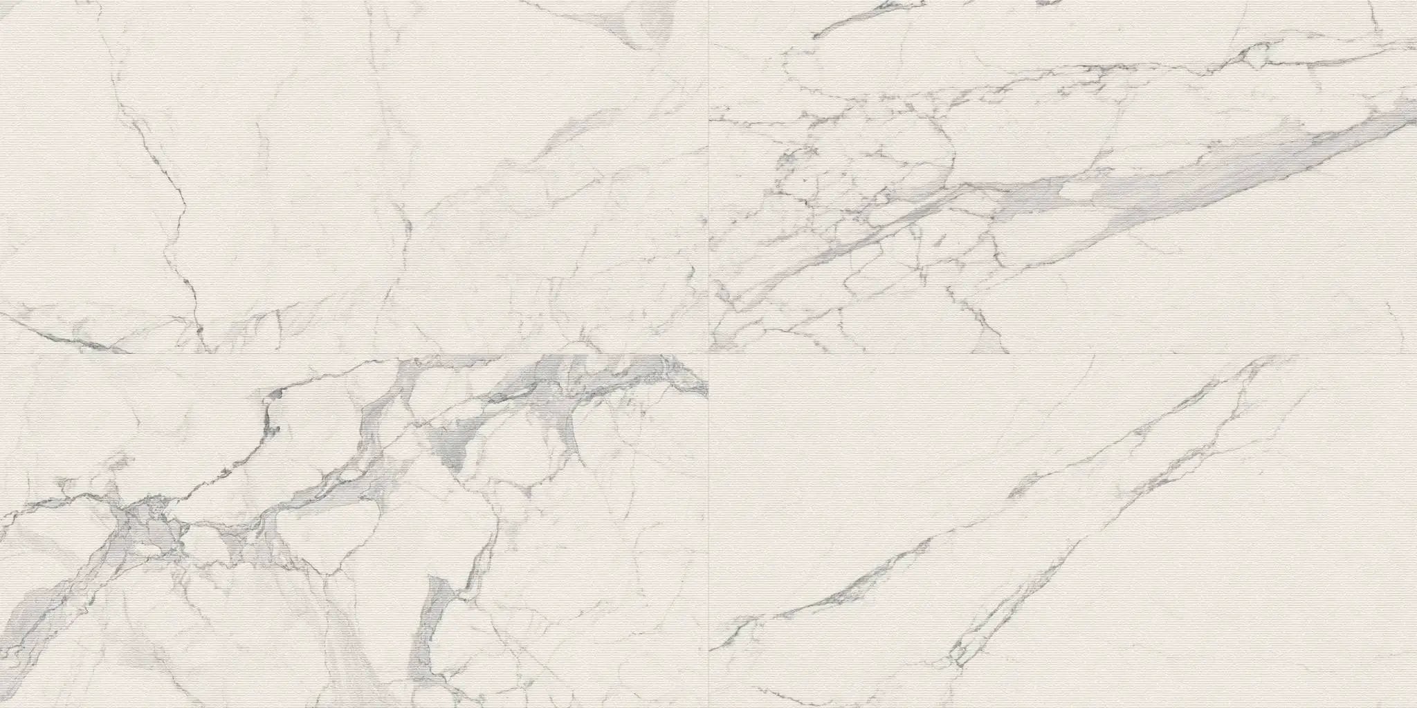 Veneer World Atelier Charme Chisel Veined Statuario Marble Look Porcelain Accent Tiles 24x48 by landmarkceramics