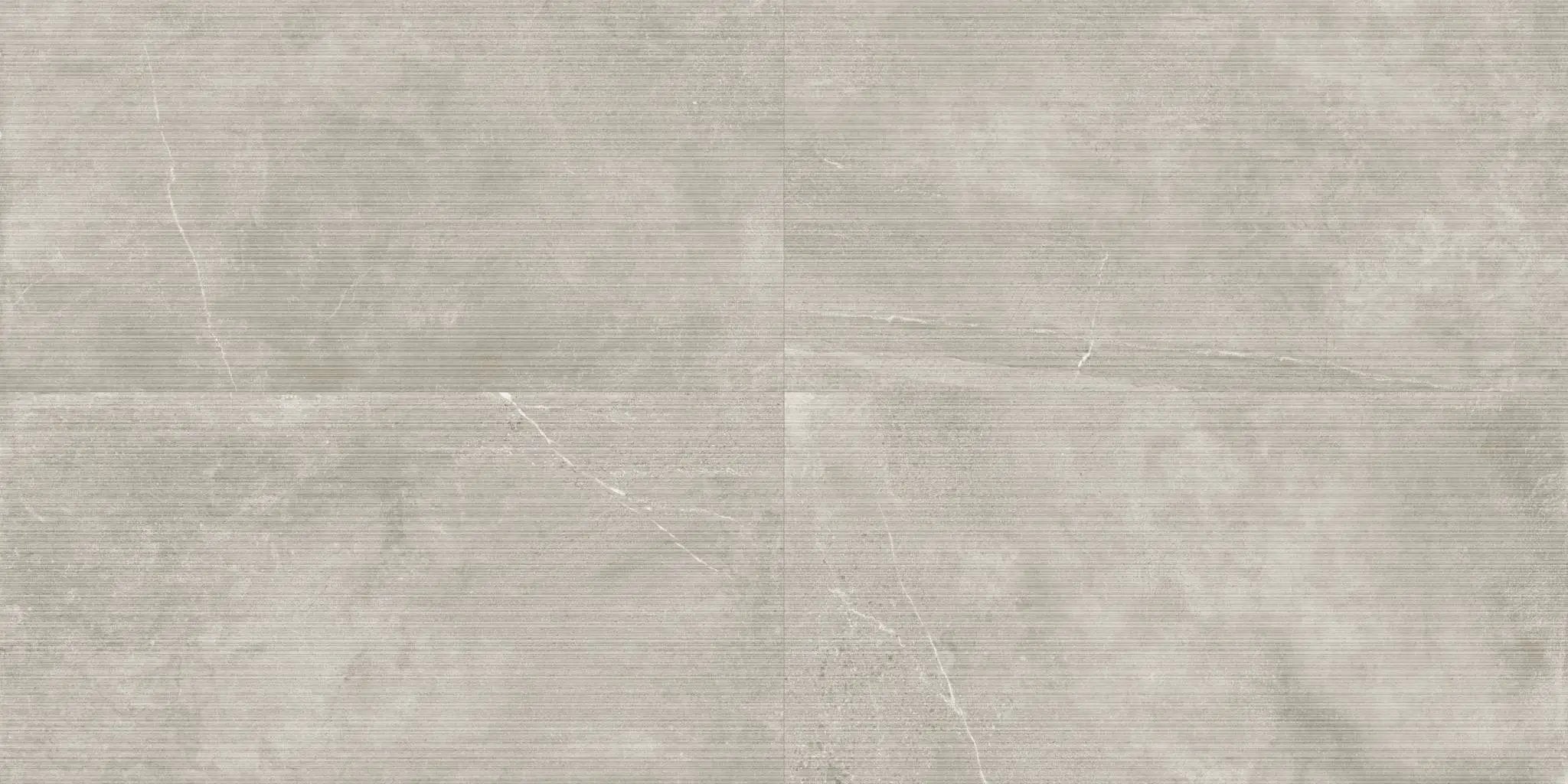 Veneer World Atelier Journey Line Modern Grey Stone Look Porcelain Accent Tiles 24x48 by landmarkceramics