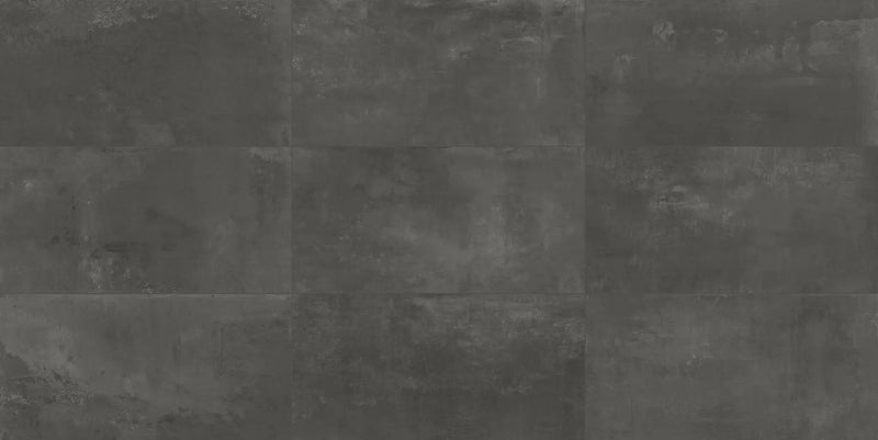 Seattle Black Porcelain Tiles 24x48 by landmarkceramics