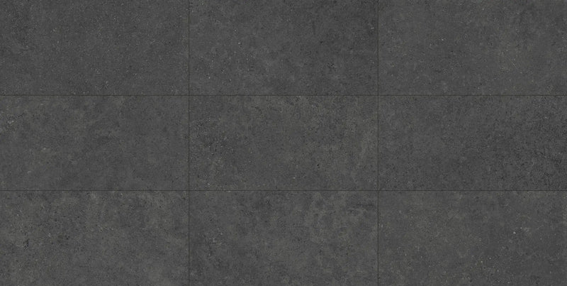 Mood Charcoal Bullnose Limestone Look Porcelain Moldings 3x24 by landmarkceramics