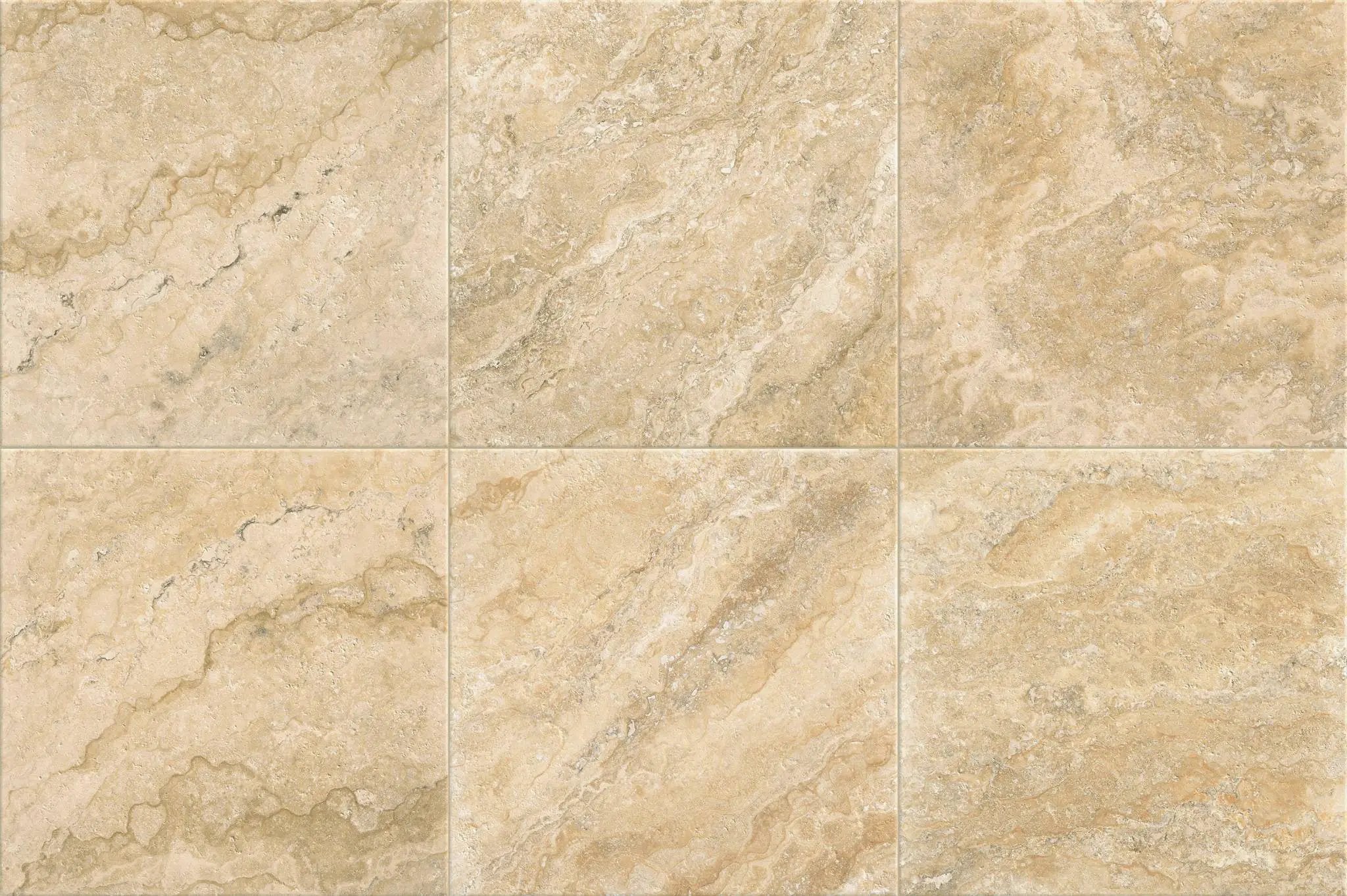 Frontier20 Travertine Cross Cut Philadelphia L Shape Mitered Edge Corner Right Look Porcelain Moldings 12x24 by landmarkceramics
