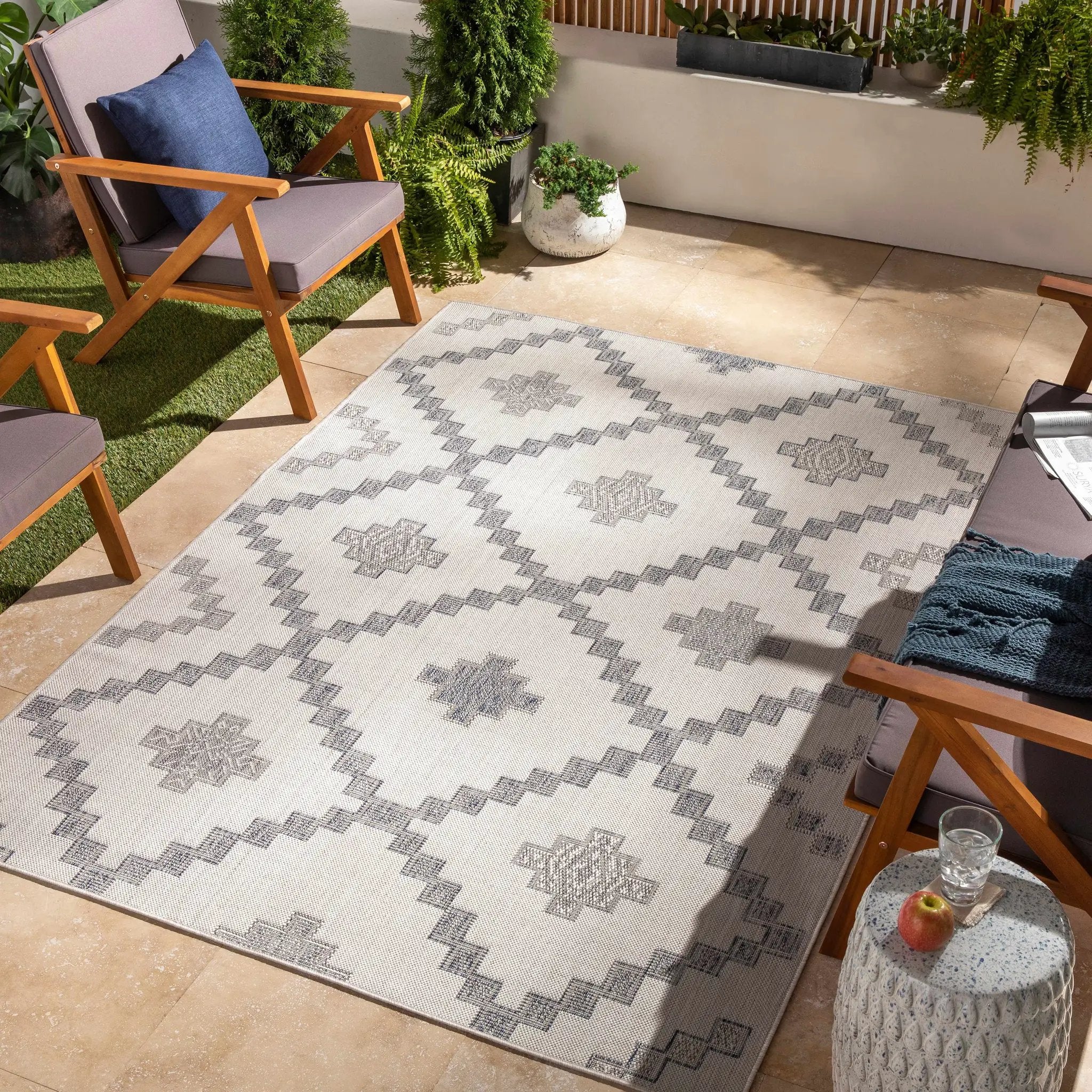 Lanigan Indoor & Outdoor Rug - Clearance by Boutique Rugs