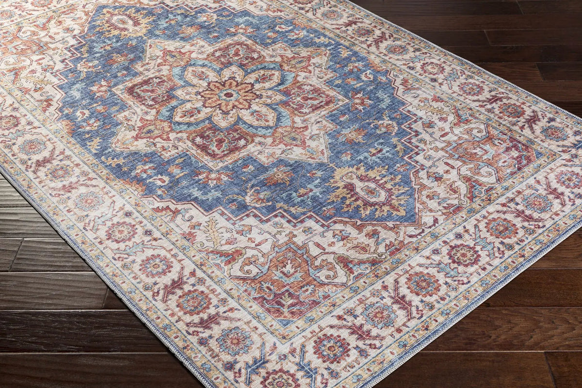 Kapaa Blue Medallion Rug - Clearance, photo 8 of 14