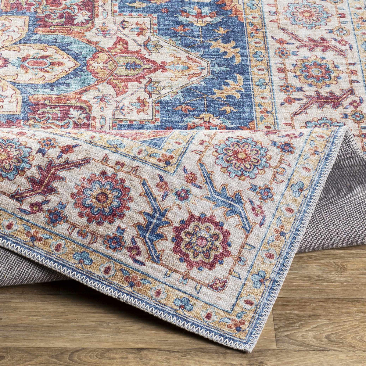Kapaa Blue Medallion Rug - Clearance, photo 7 of 14