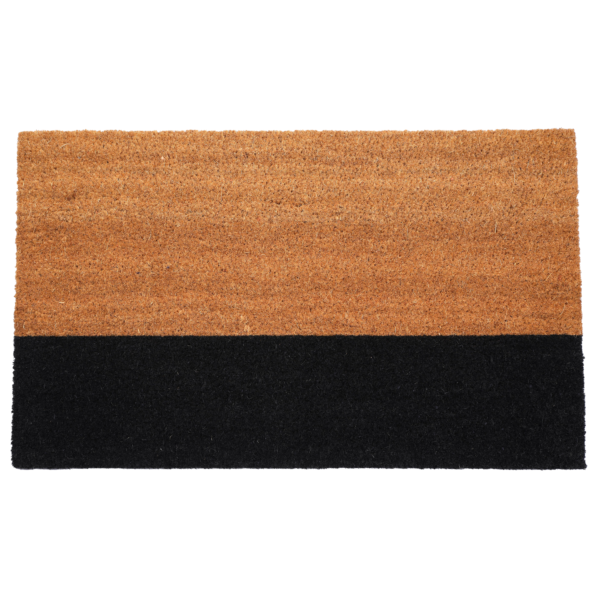 Black Belt Coir Doormat by Fab Habitat