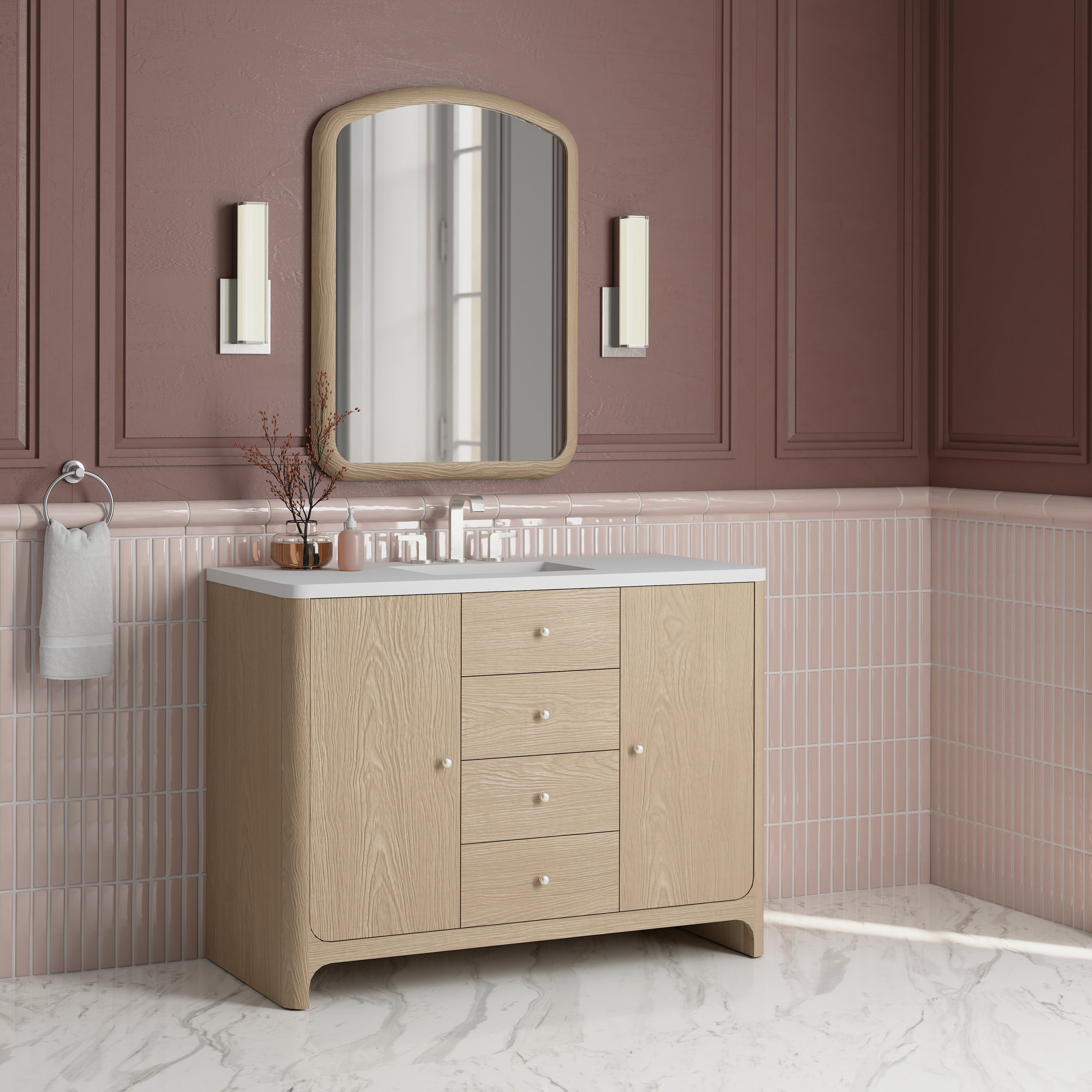 James Martin Gracyn 48" Single Bathroom Vanity, Coastal Driftwood, view 26
