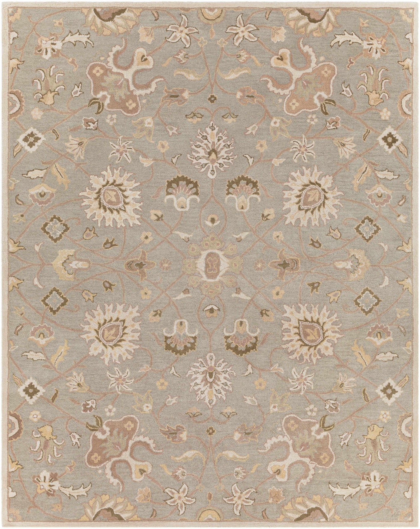 Logville Hand Tufted Light Olive 1121 Area Rug by Boutique Rugs