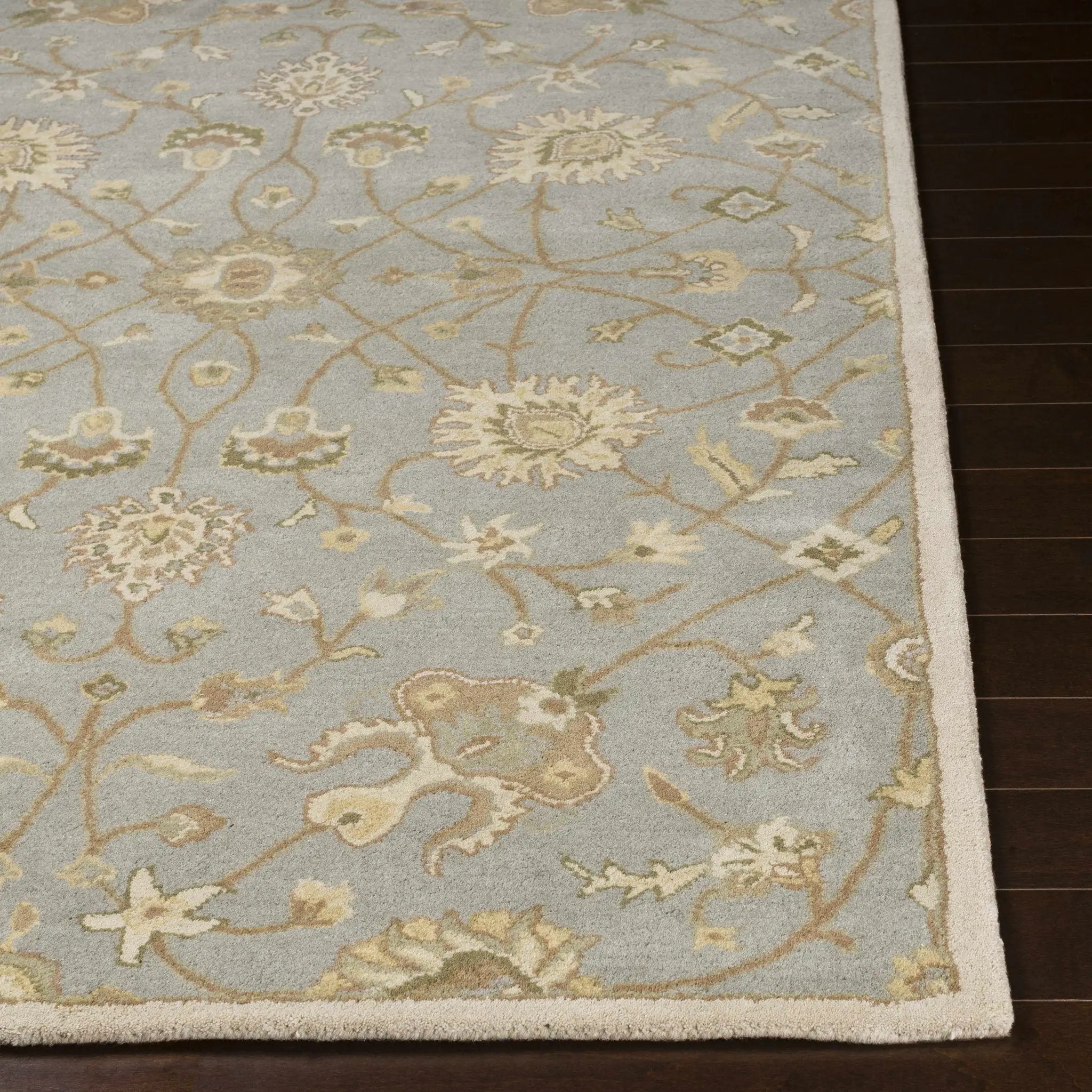 Logville Hand Tufted Light Olive 1121 Area Rug by Boutique Rugs