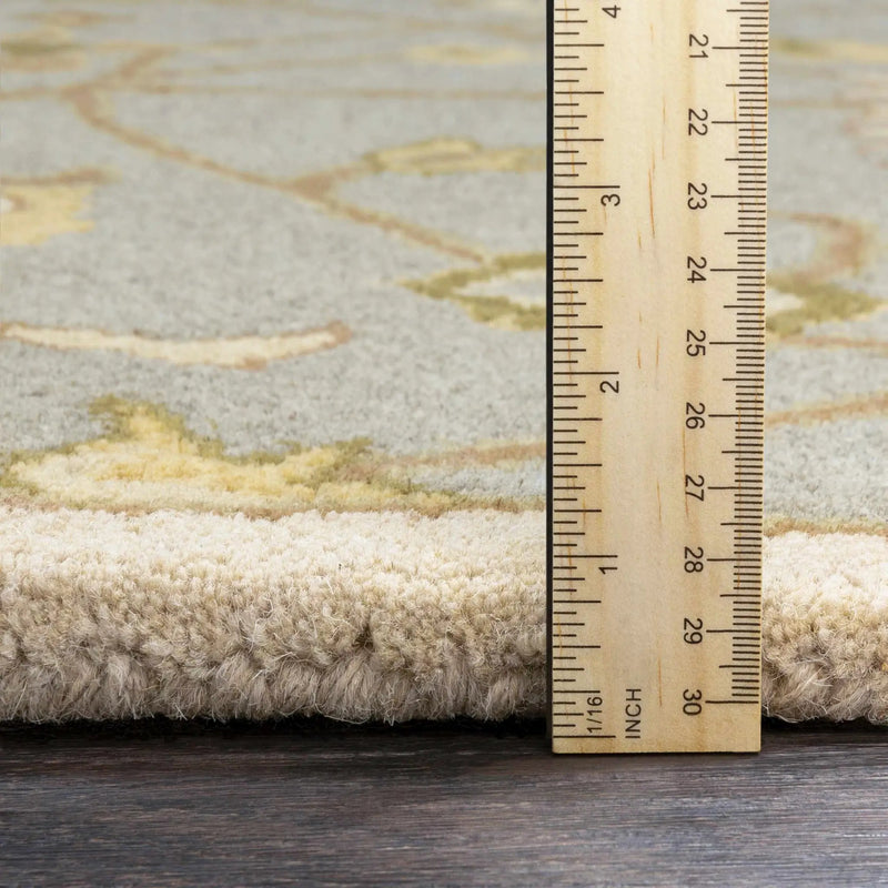 Logville Hand Tufted Light Olive 1121 Area Rug by Boutique Rugs