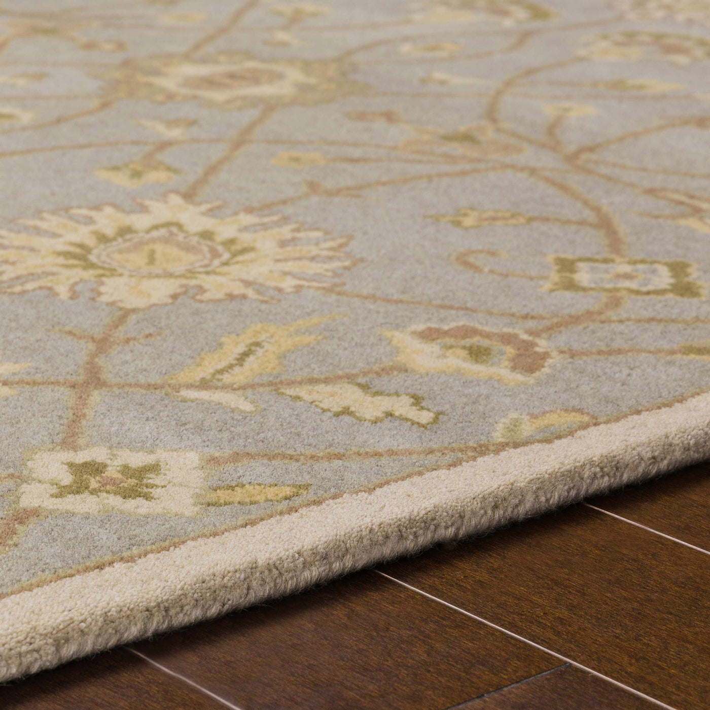 Logville Hand Tufted Light Olive 1121 Area Rug by Boutique Rugs