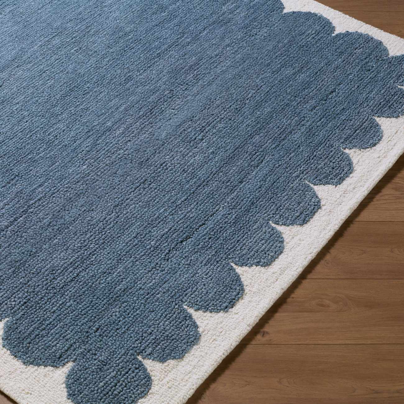 Lukamu Modern Art Deco Handmade Area Rug by Boutique Rugs