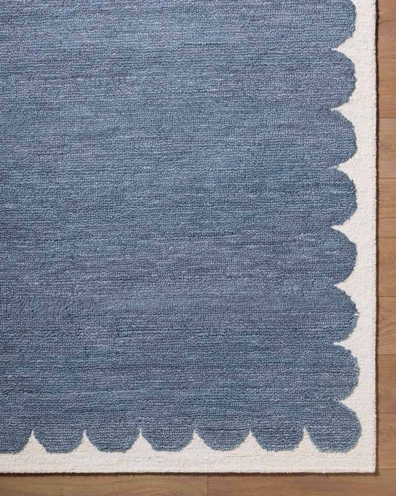 Lukamu Modern Art Deco Handmade Area Rug by Boutique Rugs