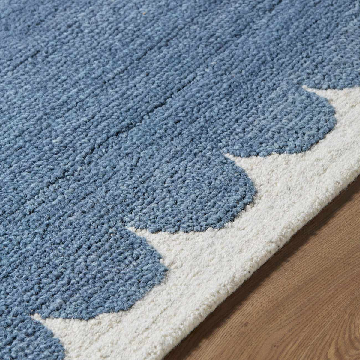 Lukamu Modern Art Deco Handmade Area Rug, photo 7 of 8