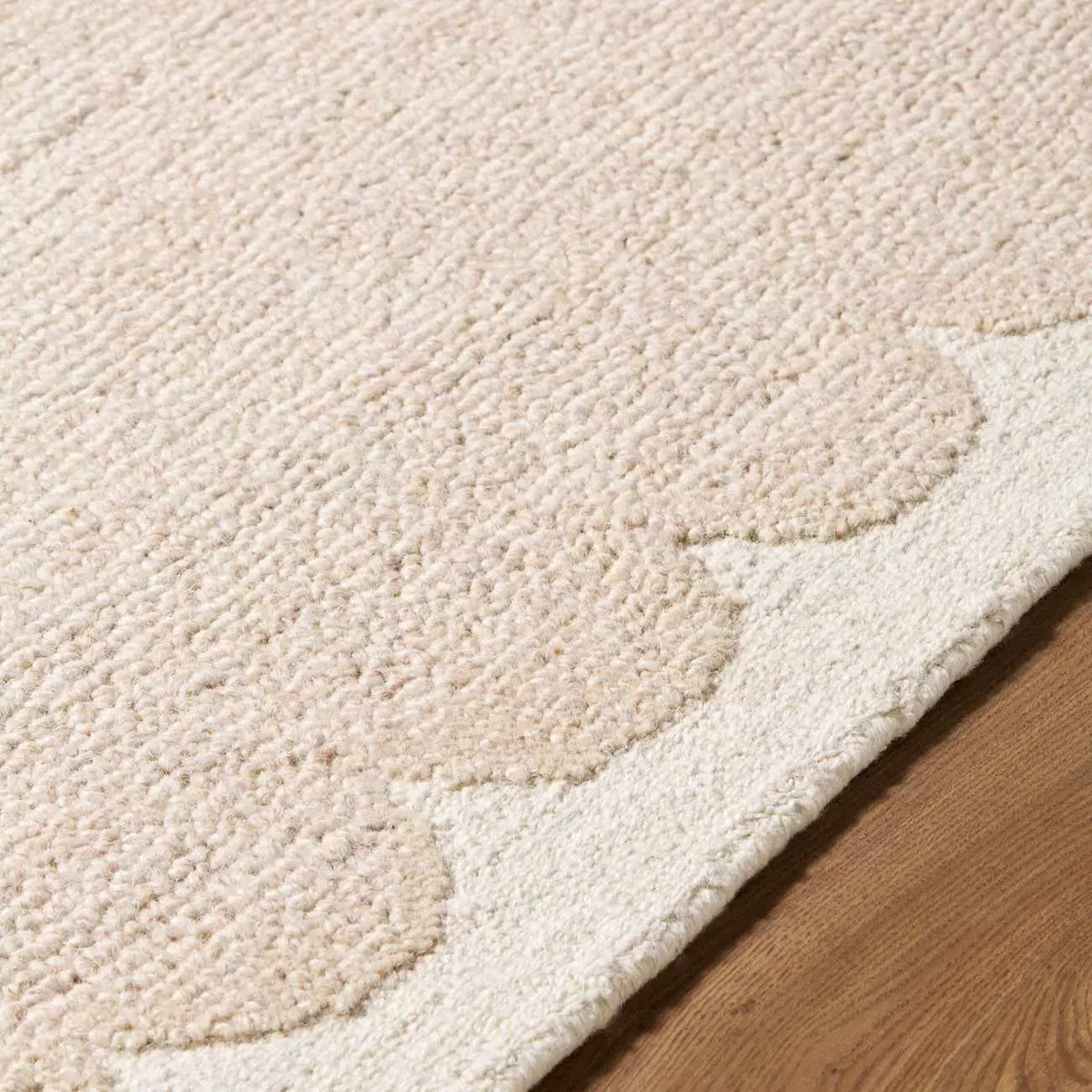 Lytufa Modern Art Deco Handmade Area Rug, photo 8 of 9