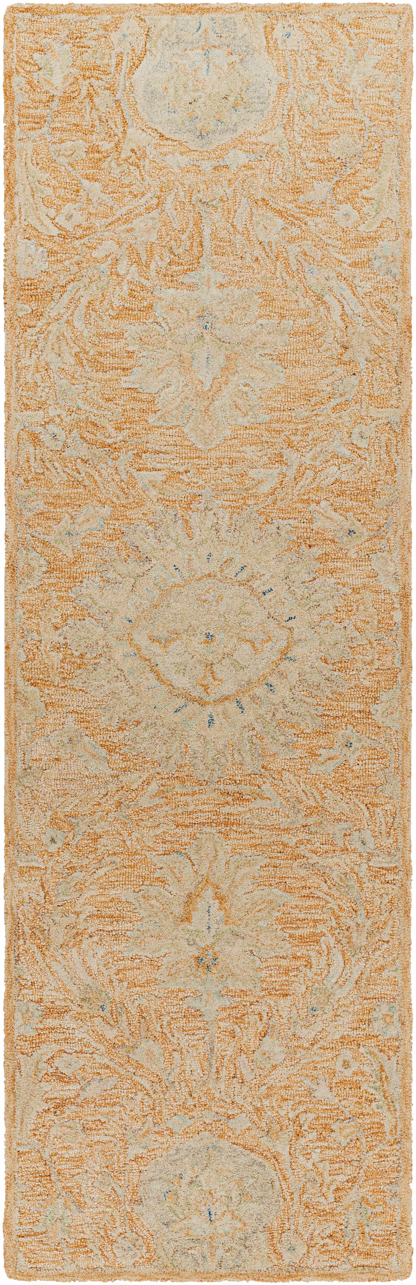 Lonoy 2x3 Small Coral Wool Carpet - Clearance by Boutique Rugs