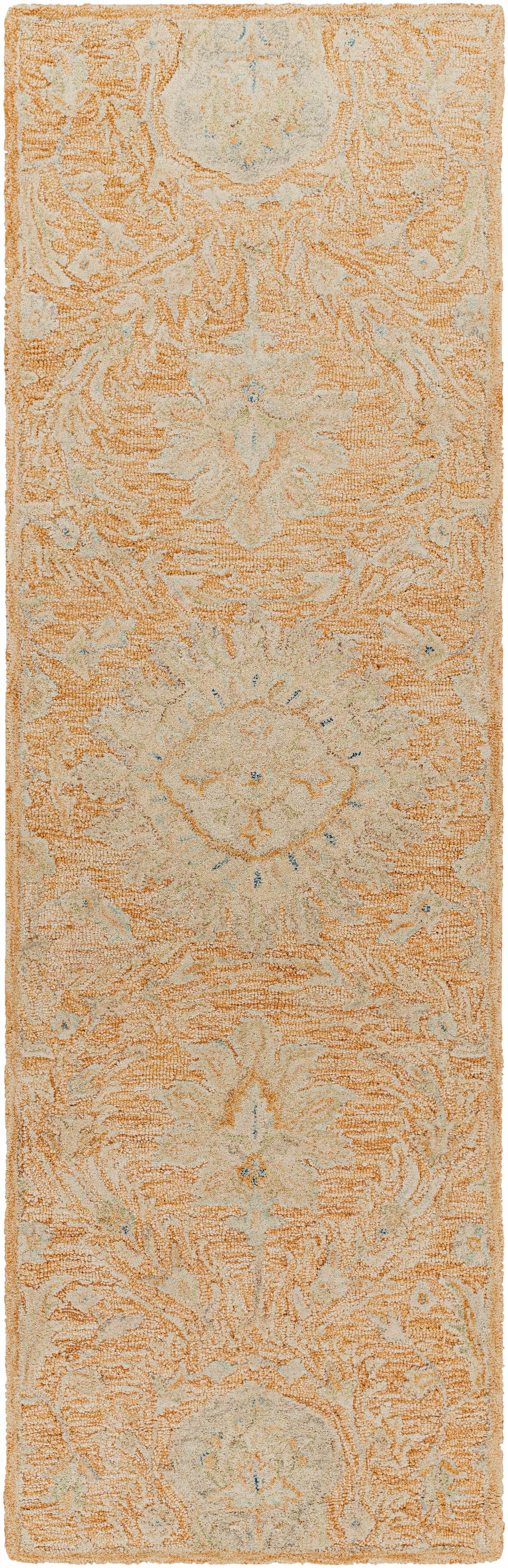 Lonoy 2x3 Small Coral Wool Carpet - Clearance by Boutique Rugs
