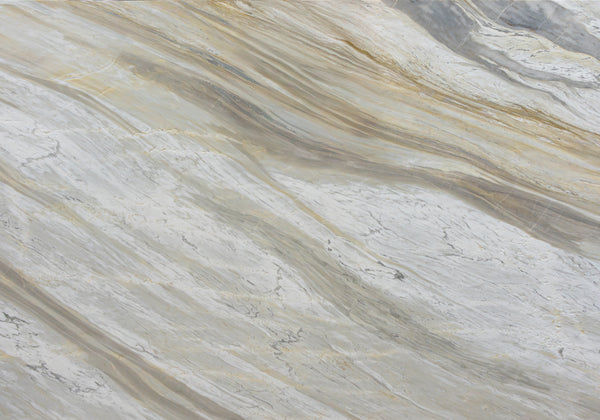 Lord White Textured Marble Slab Random