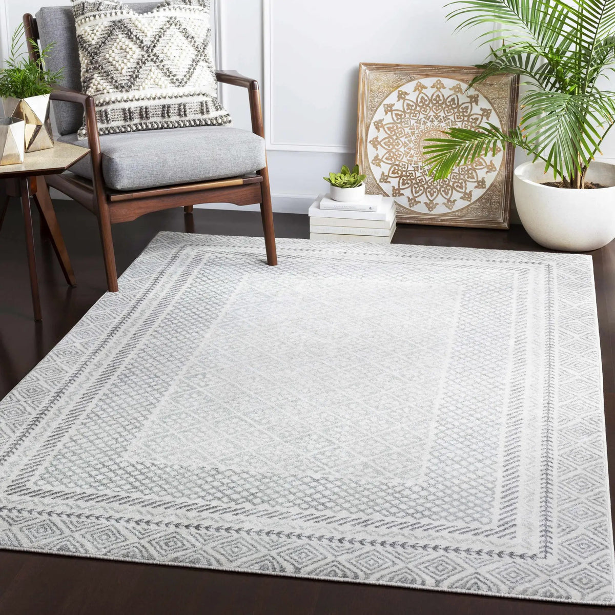 Lovern Area Rug - Clearance, installed in a room