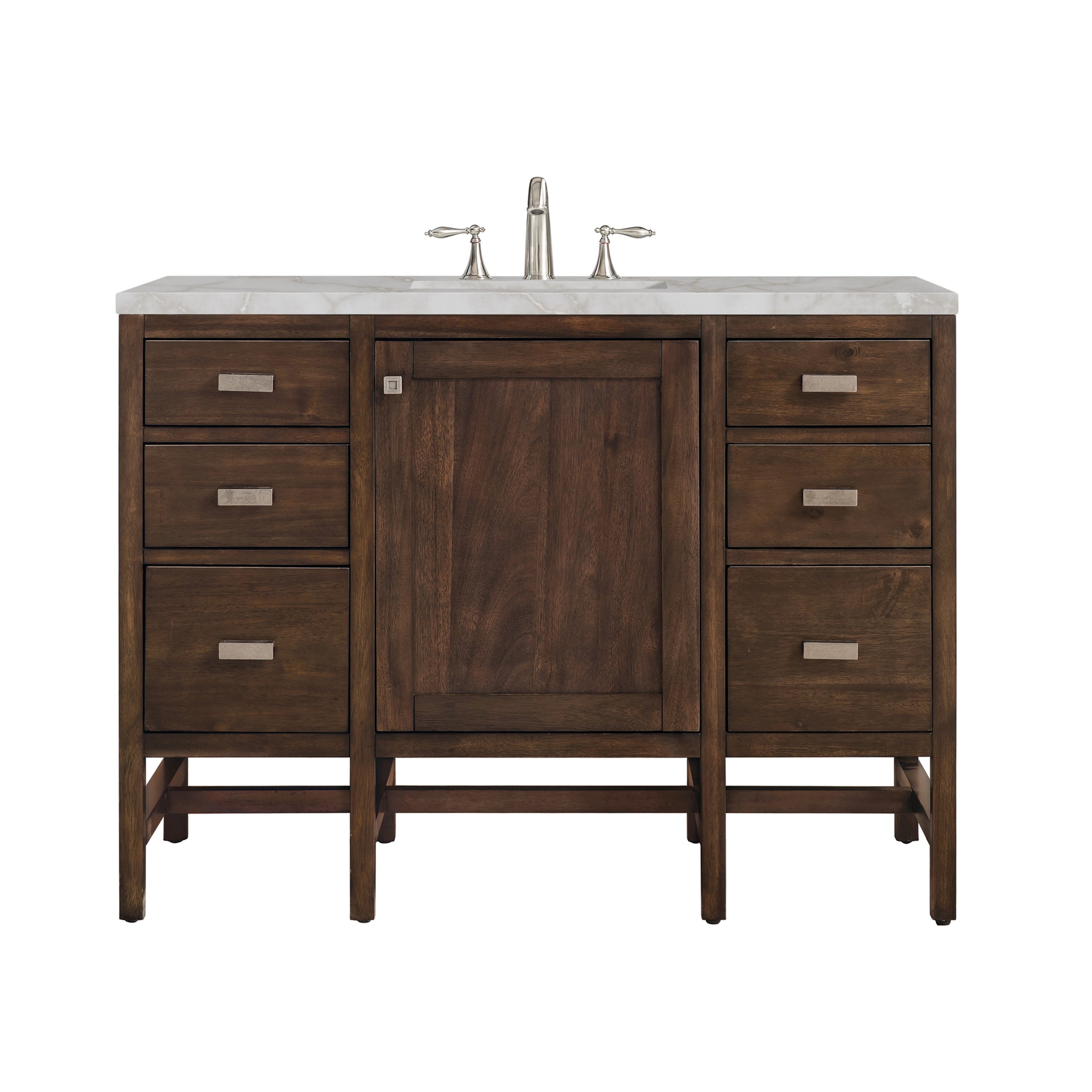 James Martin Addison 48" Single Bathroom Vanity, Mid-Century Acacia, view 39