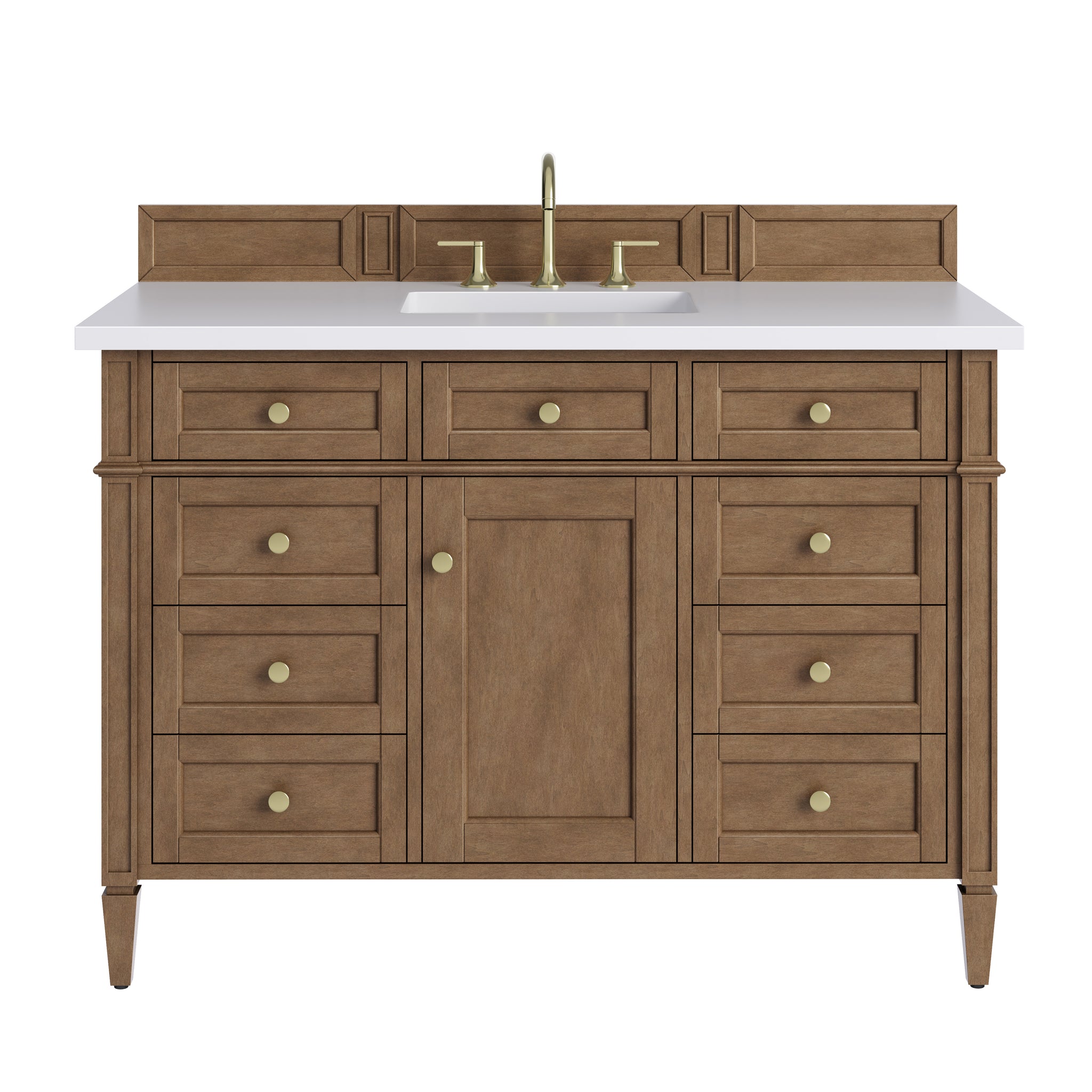 James Martin Brittany 48" Single Bathroom Vanity, Pecan, view 33
