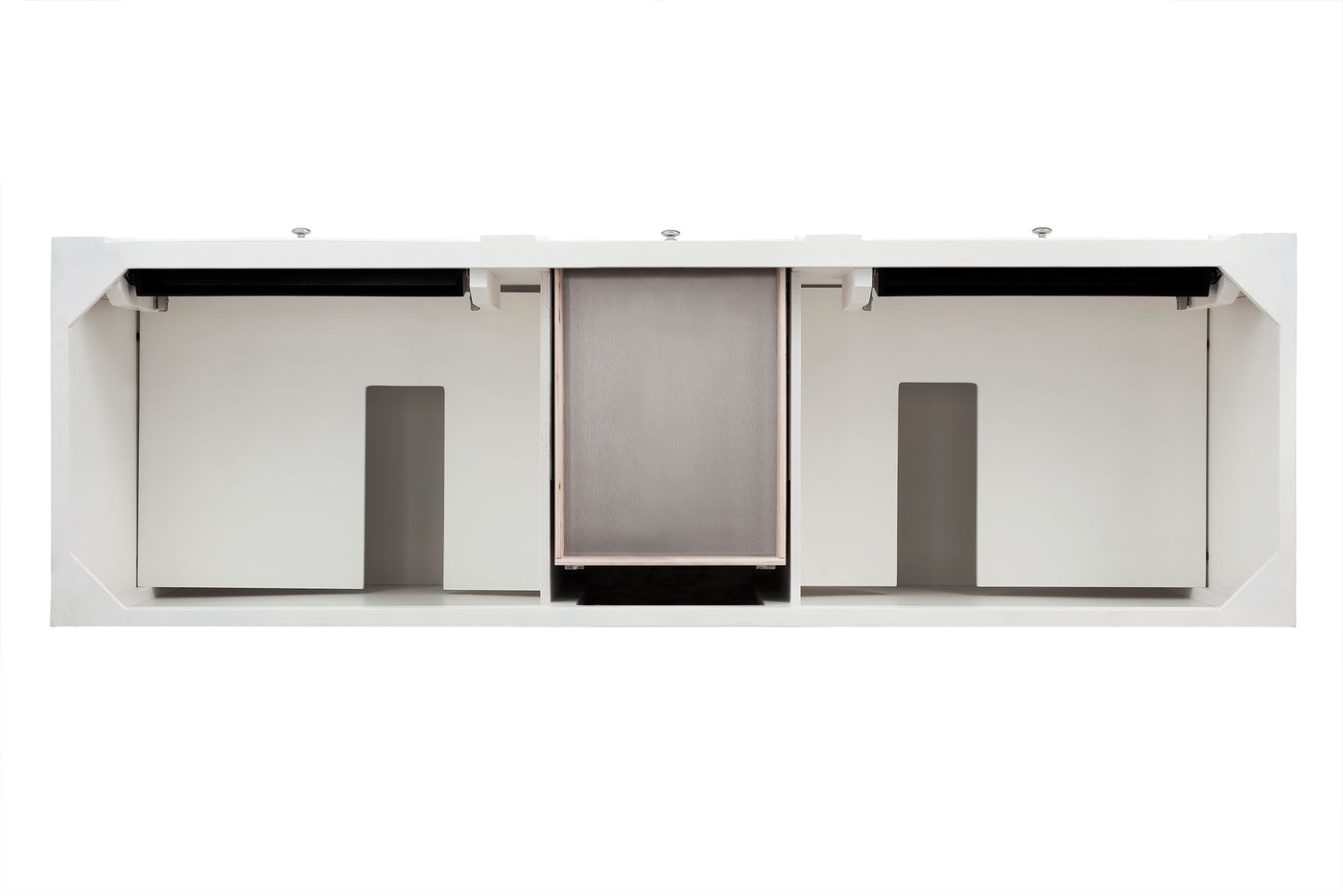 James Martin Bristol 72" Double Bathroom Vanity, Bright White, view 21